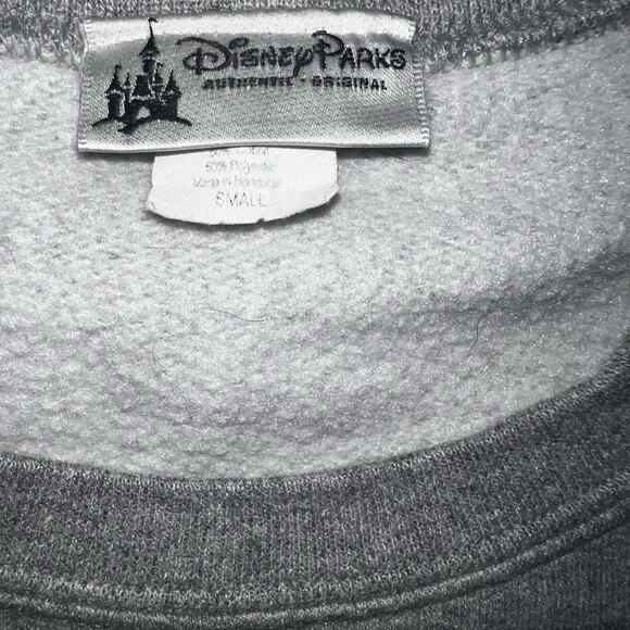Disney Parks Hollywoods Vintage Tower of Tower Grey Crewneck sweatshirt small - Picture 6 of 6